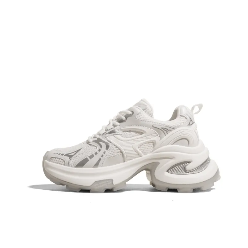 KODI Wear-resistant Lightweight Breathable And Non-slip. Low-Top Chunky Sneakers Women's-17