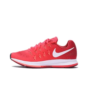 Nike Air Zoom Pegasus 33 Bright Crimson White Gym Red Bright Mango Women's