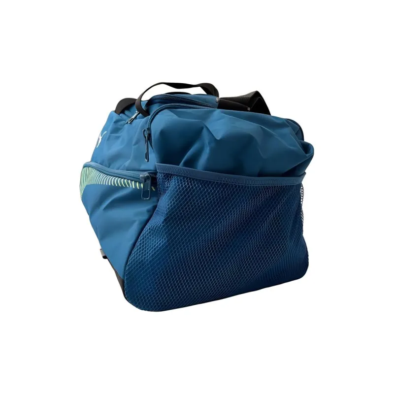 PUMA Fabric Travel Bag Portable One Shoulder Crossbody Gym Bag Unisex Dark Blue-3