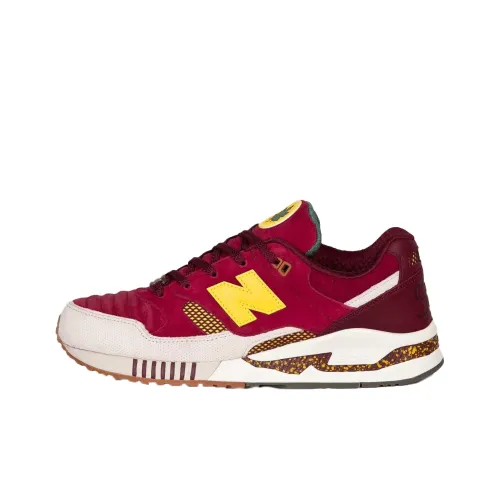 Kith X New Balance NB 530 Running Shoes Men Low-Top Red/Yellow