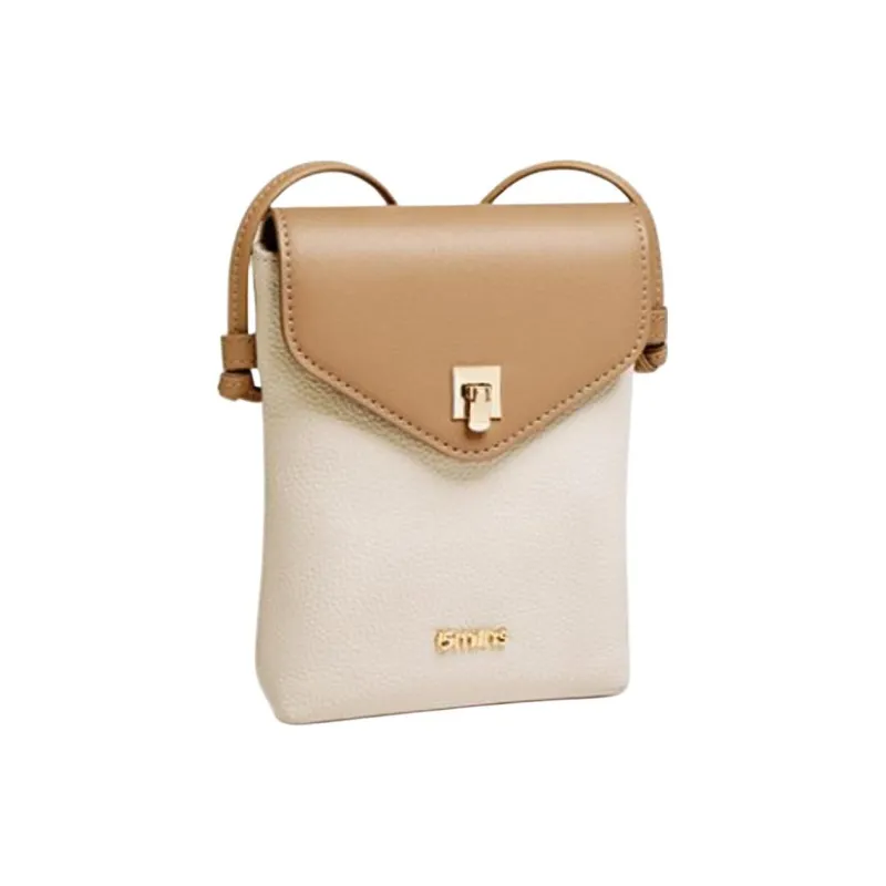 15 MINS Cellphone Pouches Ecru & Apricot-1