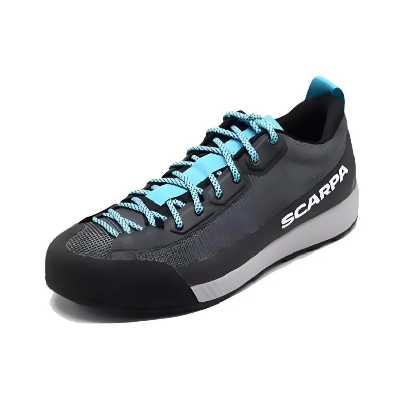 SCARPA Gecko Cushioning Anti-Slip Wear-Resistant Breathable Lightweight Coverage Low-Top Casual Shoes Men's Gray Blue-2