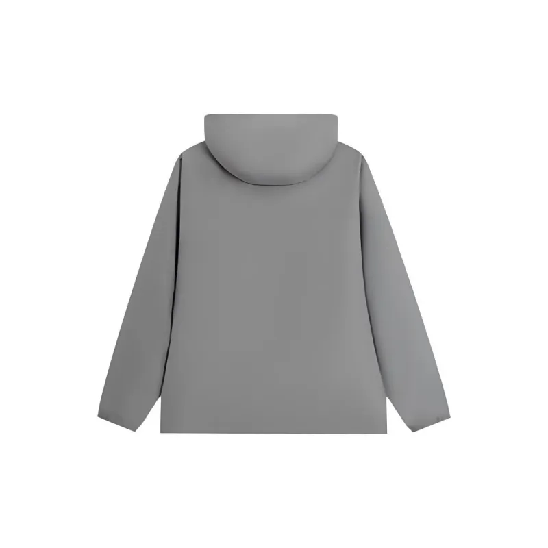 XTEP Variety Training Collection Trench Coat Men's Reserved Gray-1