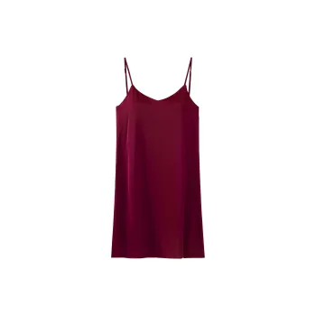 CAIHENGTONG Nightgown Women's Red