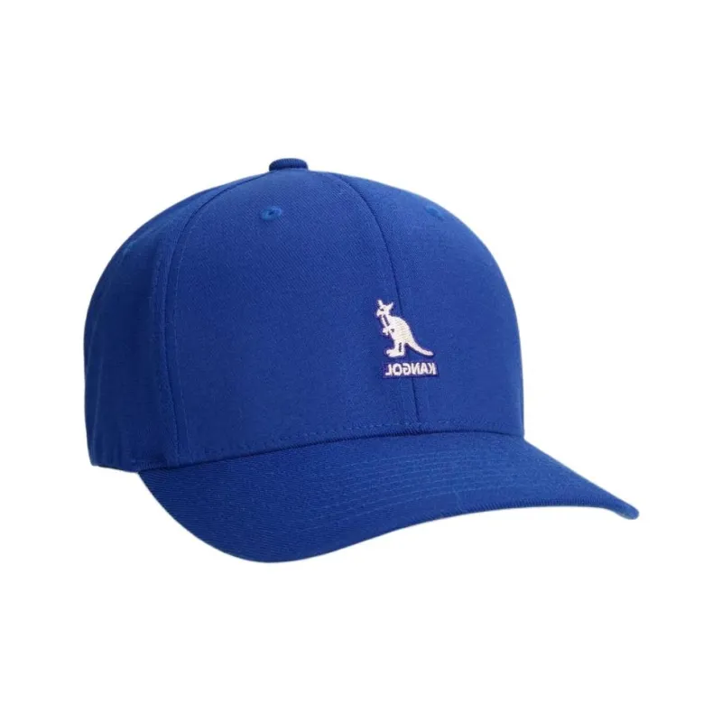 KANGOL Acrylic Wool Polyurethane Baseball Caps Men's Royal Blue-1