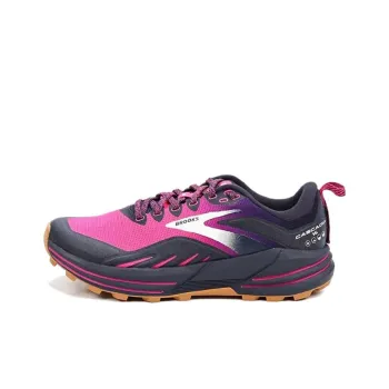 Brooks Anti-Slip Wear-Resistant Low-Top Outdoor Shoes Women's Pink
