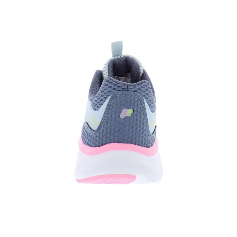 FILA Cushioning Lightweight Low Top Running Shoes Women's Gray-3