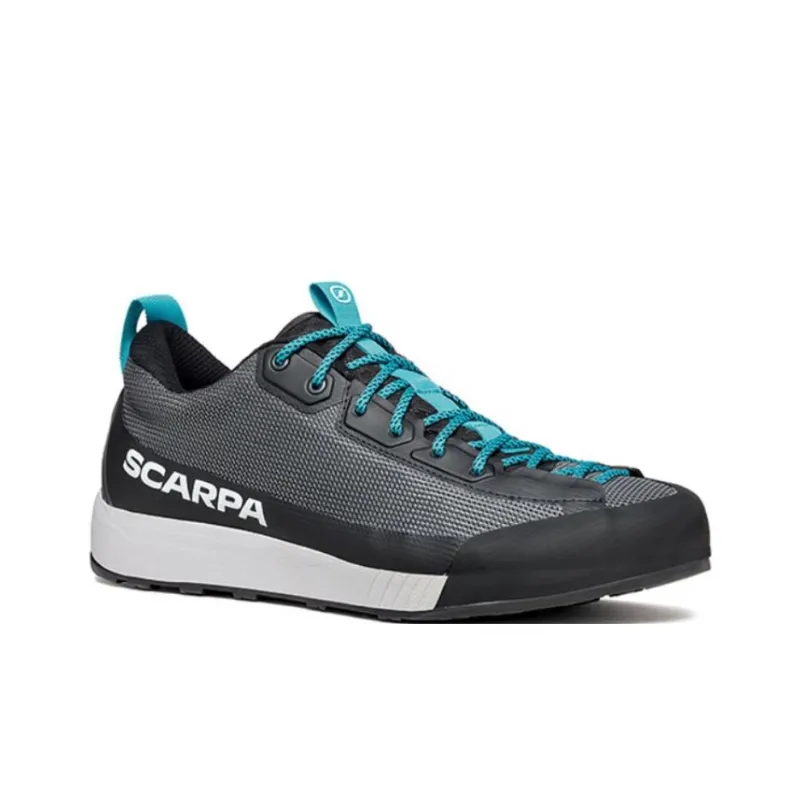 SCARPA Gecko Cushioning Anti-Slip Wear-Resistant Breathable Lightweight Coverage Low-Top Casual Shoes Men's Gray Blue-3
