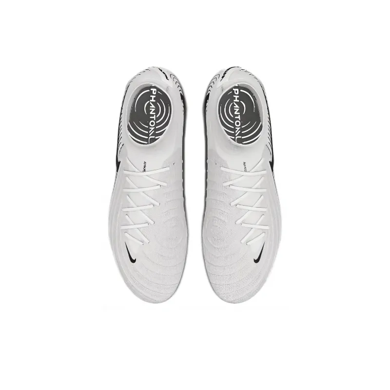 Nike Phantom Luna 2 AG Rubber Short Studs Anti Slip Wear Resistant Soccer Shoes Unisex Silver-3