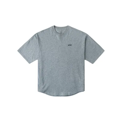 Vans Mini Scrıpt T-Shirts Unisex Gray