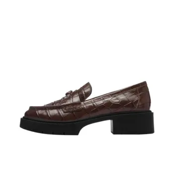COACH Leah Loafers 3.8cm Women's Brown