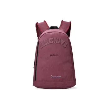 DRACONITE Denim Backpack Regular Unisex Brick Red