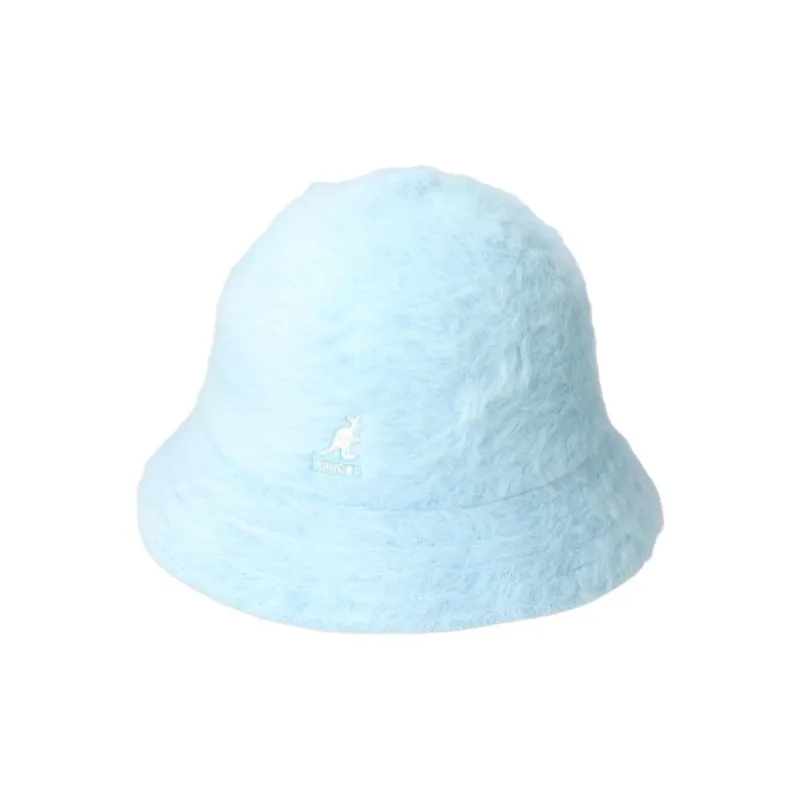 KANGOL Angora Wool Bucket Hats Unisex Light Blue-0