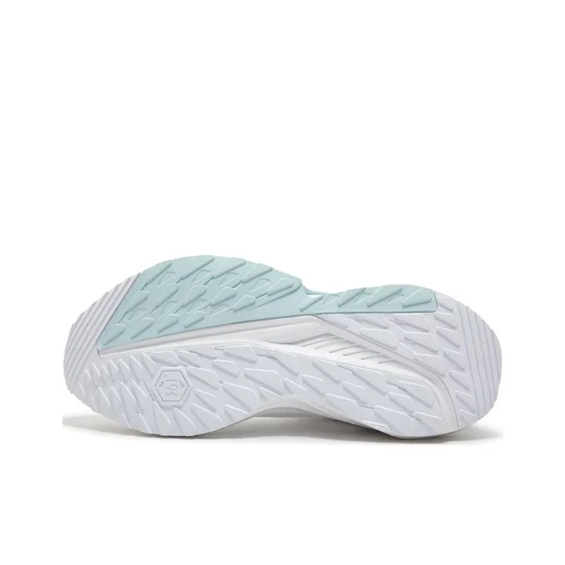 361° Cushioning, Wear Resistant Low Top Casual Running Shoes Women's White Blue-4