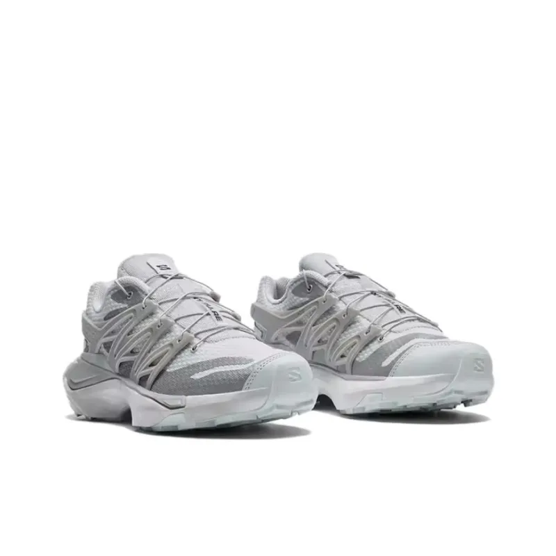 SALOMON XT PU.RE ADVANCED Cushioning And Breathable Low Top Running Shoes Unisex Flint Gray-2