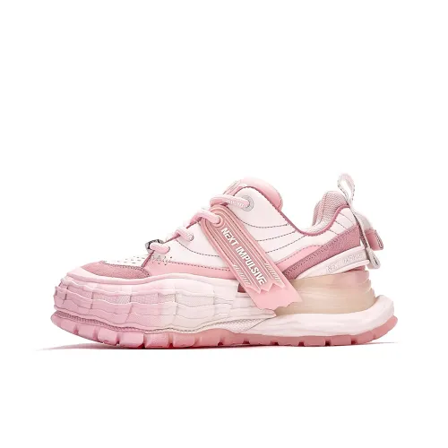 NEXT IMPULSIVE Lifestyle Shoes Women's Low-Top Pink/White