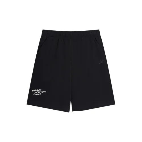 XTEP Casual Shorts Men Jet Black