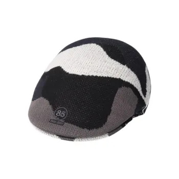 KANGOL Wool Berets Unisex Black Mixed