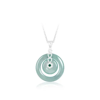 Thuban Ark Ice Glutinous Jadeite Necklaces Women's