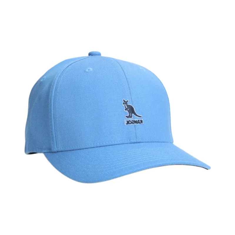 KANGOL Acrylic Wool Polyurethane Baseball Caps Men's Light Blue-1