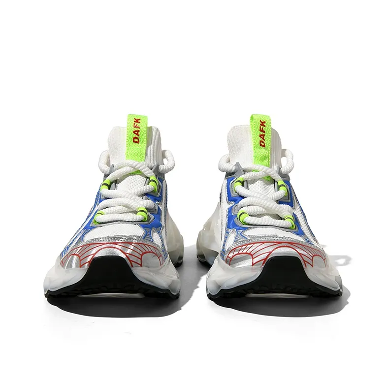 DAFK Cushioned Wear-Resistant Breathable Height Increasing High-Top Chunky Sneakers Men's-18