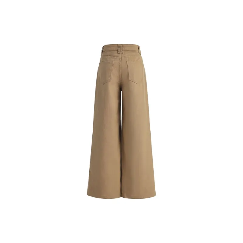 Vine Color Jeans Women's Latte Brown-1