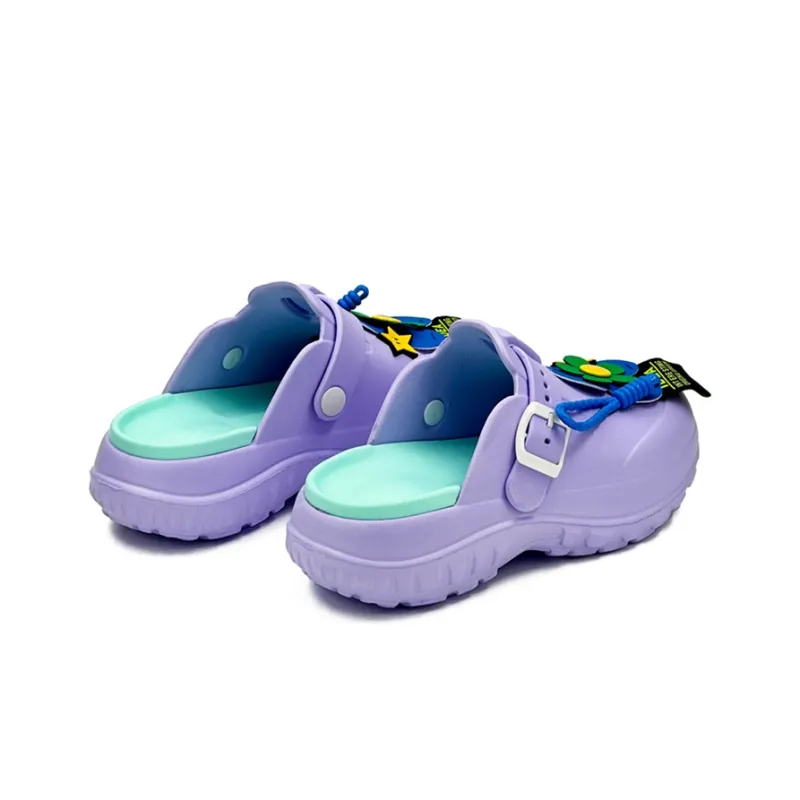 OUBT Wrap toe Slippers Women's Purple-3