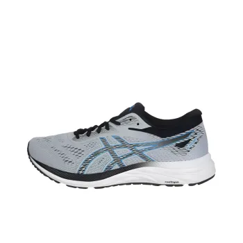 Asics Wear-Resistant Low-Top Running Shoes Men's Gray Blue