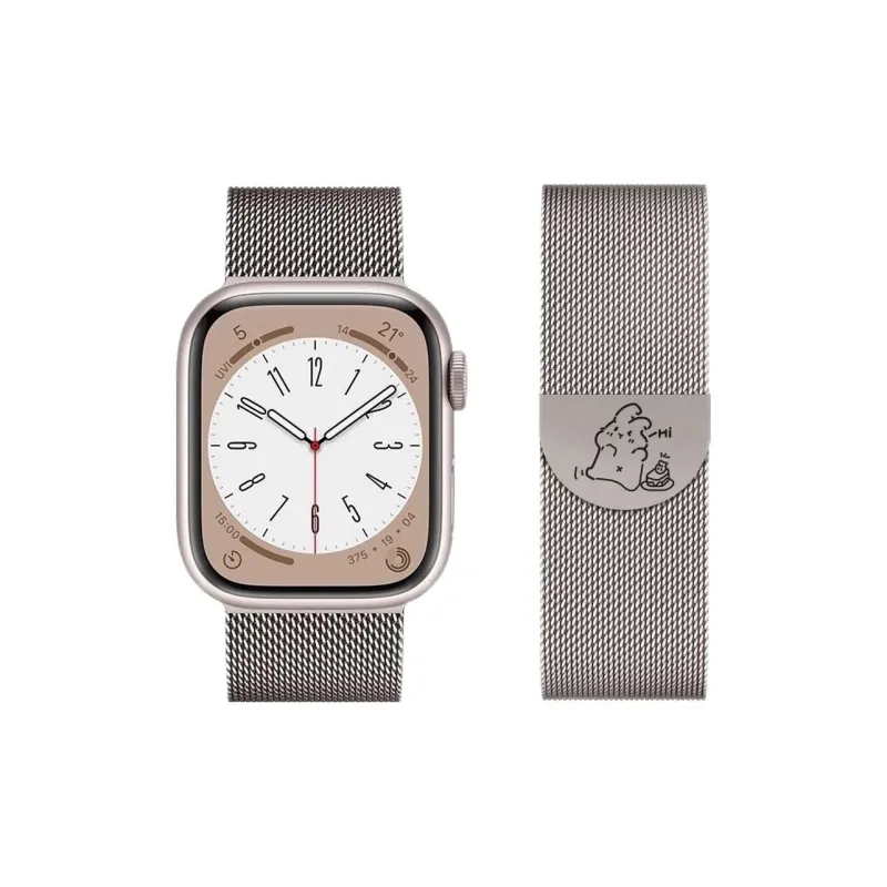 CHENSONG Apple Compatibility Watch Band Stainless Steel Material-7