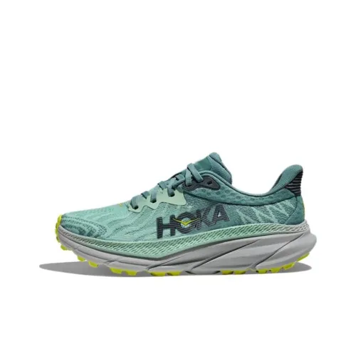 HOKA ONE ONE Challenger ATR 7 Running Shoes Women's Low-Top Mist Green