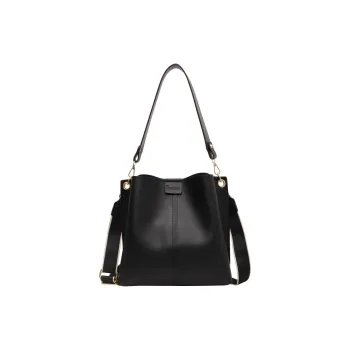 S.REPHEN PU Bucket Bags Shoulder Bags Women's Black/Brown/Ecru/Khaki