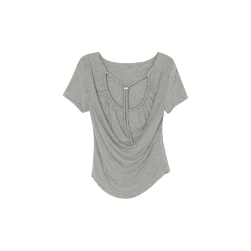 Summer Hooray T-Shirts Women's Gray