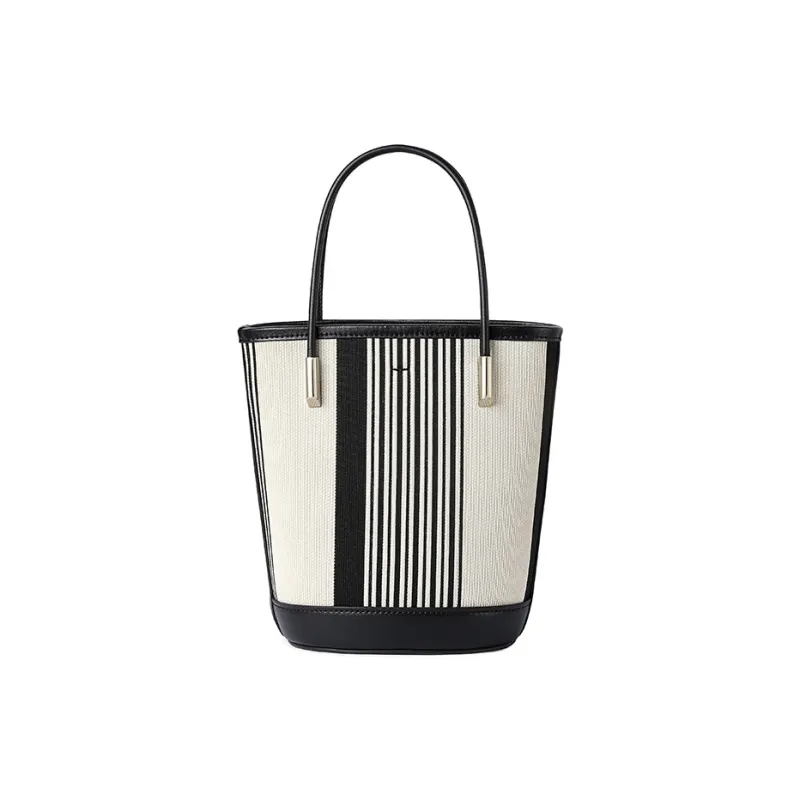 TUCANO Fabric Handbag Medium Size Women's Black-3