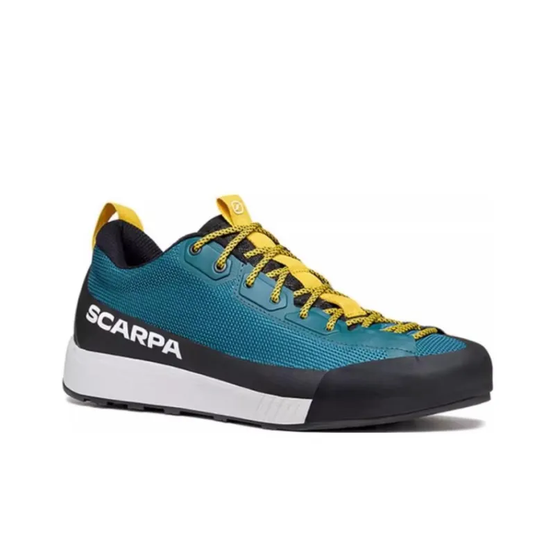 SCARPA Gecko Cushioning Anti-Slip Wear-Resistant Breathable Lightweight Coverage Low-Top Casual Shoes Men's Gray Blue-6
