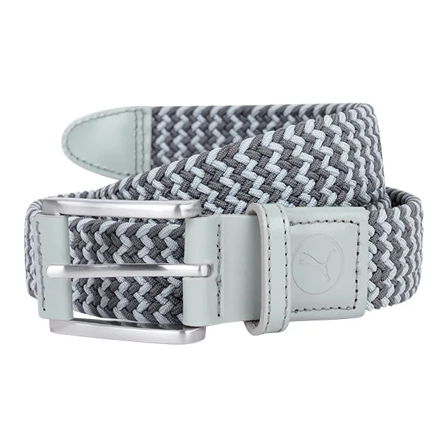 PUMA Braided Weave Stretch Woven Sports Belts Men's 3.3cm-5