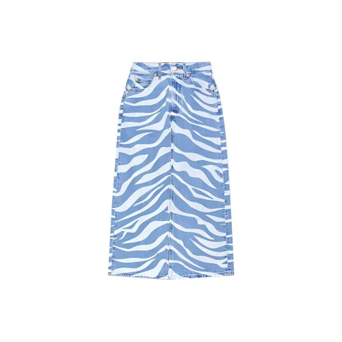 CLOT X Levi's 70s High Midi Skirt 'Blue'