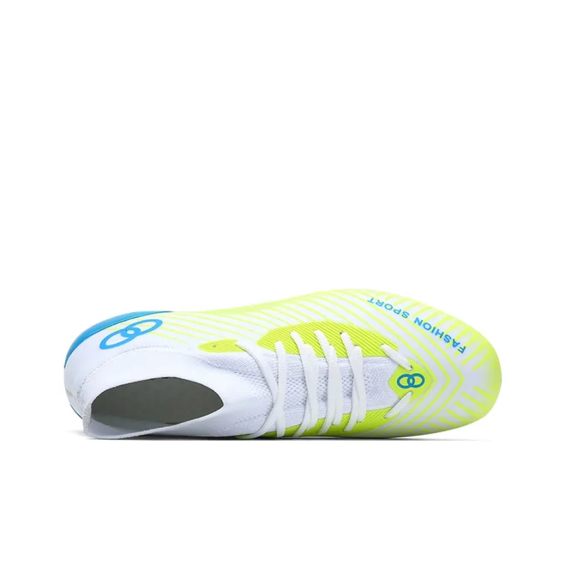 ATAY Anti-Slip Wear-Resistant Soccer Shoes Unisex Neon Green-2