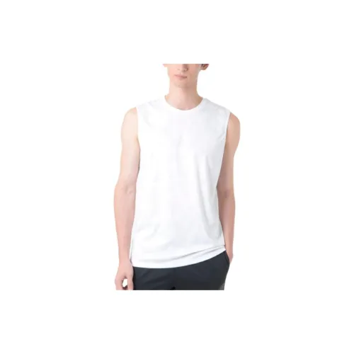 New Balance Black Out Tank Tops Men White