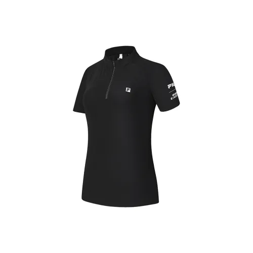 Billionaire Boys Club X FILA T-Shirts Women's Pitch Black