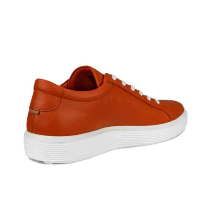 Ecco Low Top Skateboard Shoes Men's Orange-3