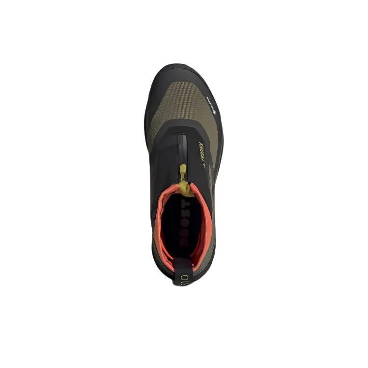 Terrex Free Hiker Adidas Cold.RDY 'Focus Olive Impact Orange'-4