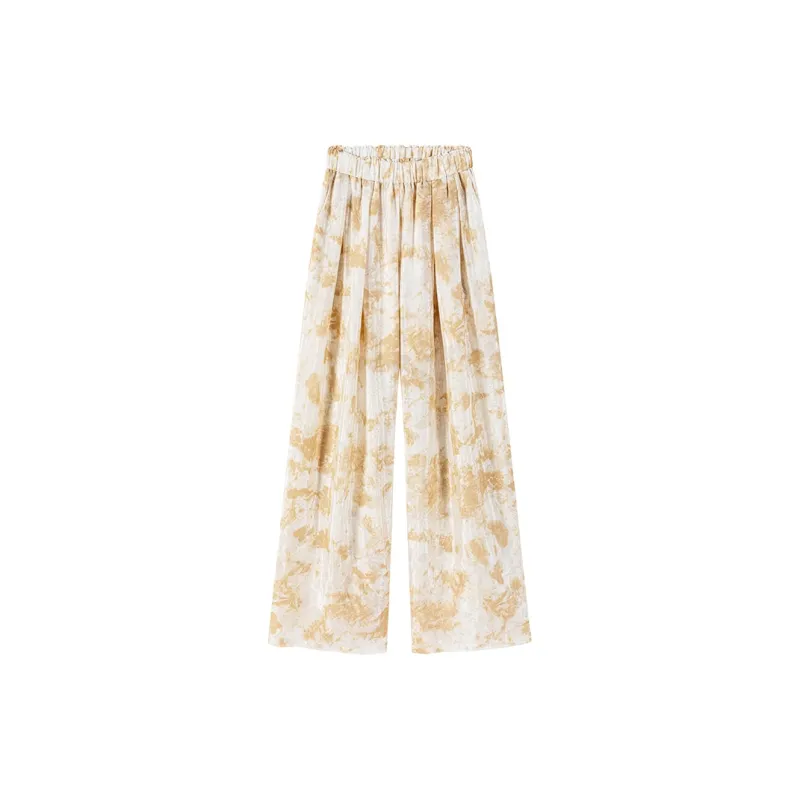 CARIEDO Casual Pants Women's Blended Cream-1