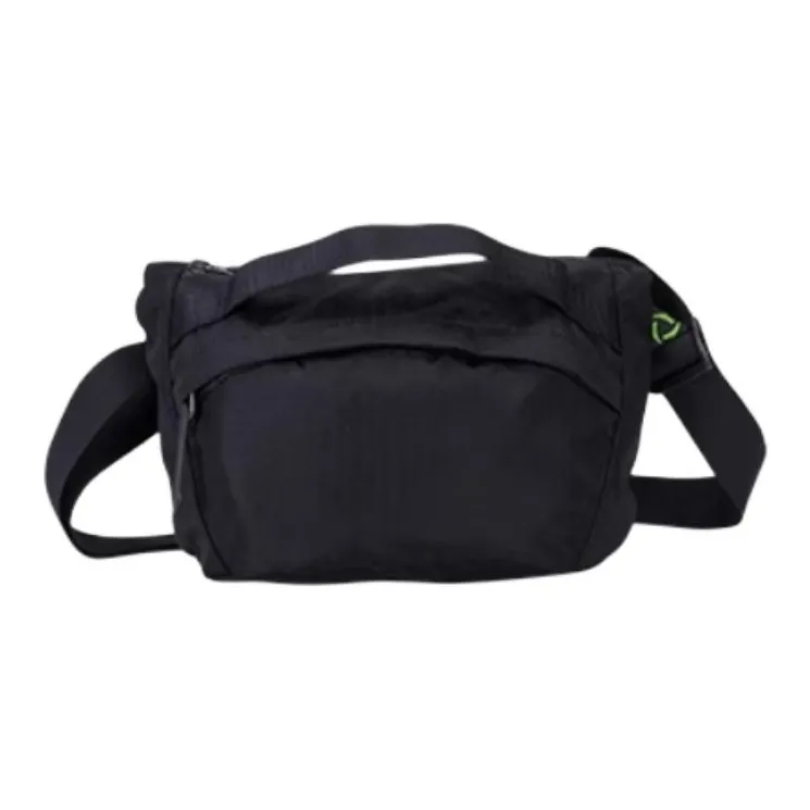 Anta Fabric Shoulder Bag Crossbody Bag Unisex Basic Black-0