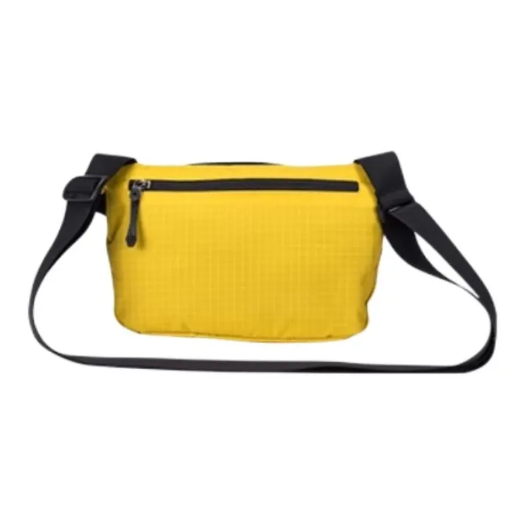Anta Fabric Shoulder Bag Crossbody Bag Regular Unisex Ginger Yellow-2