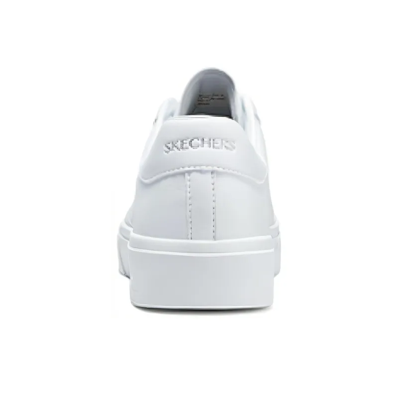 Skechers Cushioning, Wear Resistant Low Top Skateboard Shoes Men's White-3