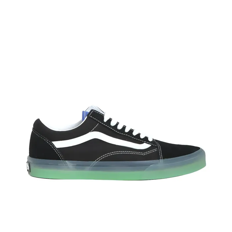 Vans Old Skool Collection Coverage Low Top Canvas Shoes Men's Black-1