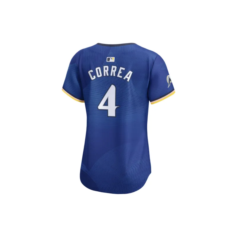 Nike Carlos Correa Minnesota Twins City Connect Women's Nike Dri FIT Adv Mlb Limited Jersey-1
