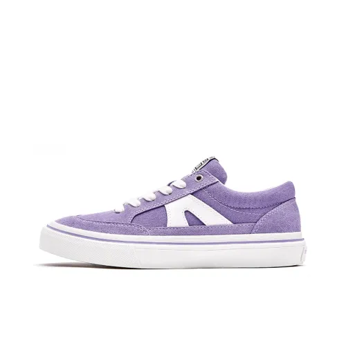 Vision Street Wear Stick Skateboard Shoes Unisex Low-Top Light Purple