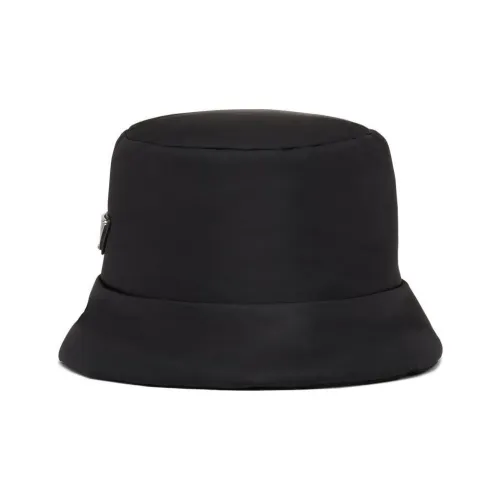 PRADA Logo-appliqué Padded Bucket Hat