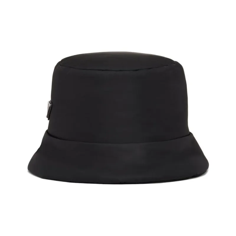 PRADA Logo-appliqué Padded Bucket Hat-0